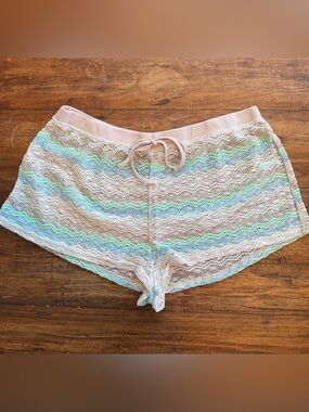 Swim Cover Up Shorts | Y2K | XL